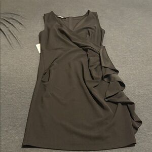 Elegant Black Sleeveless Dress